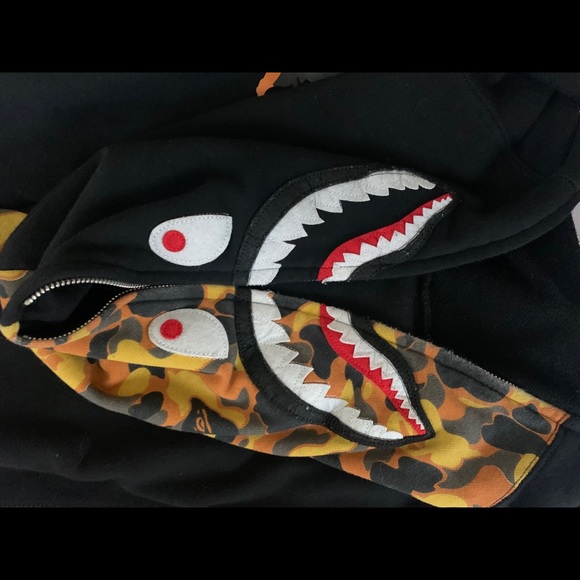 Bape shark Hoodie Zip up